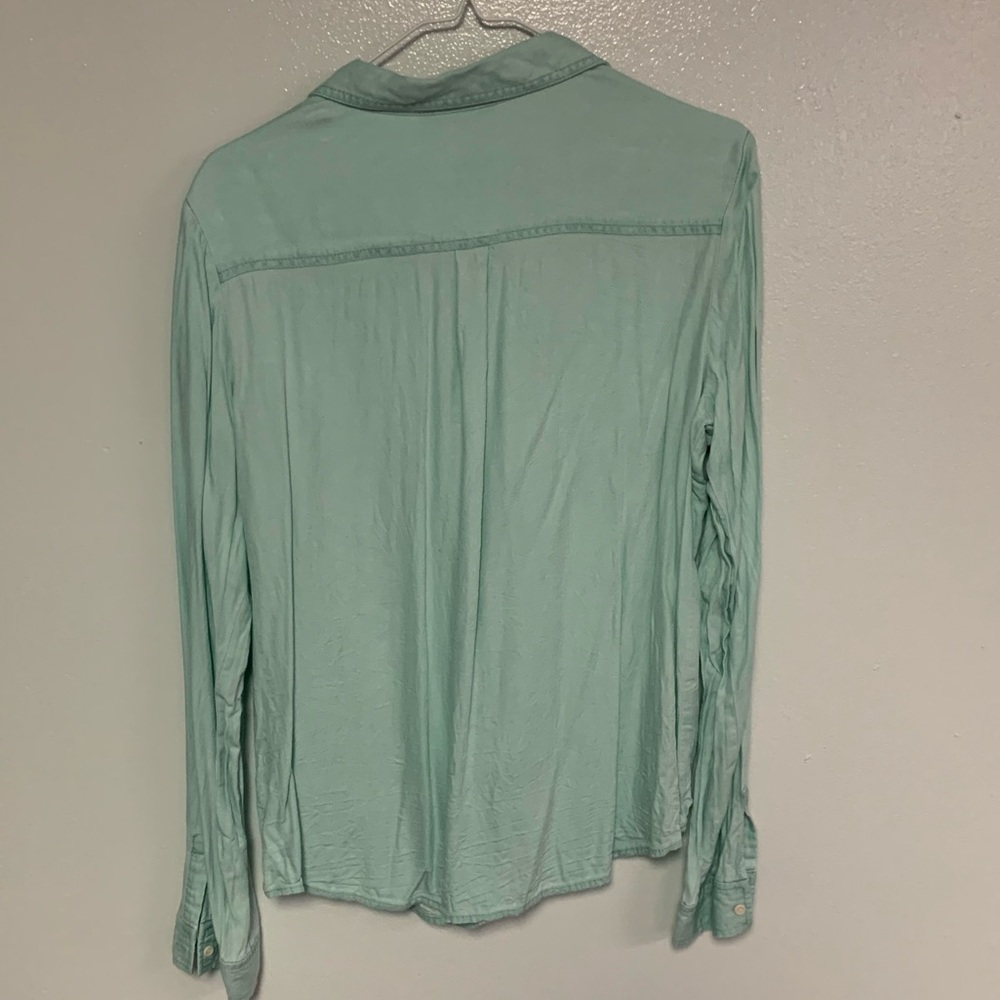 Blue button down - Picture 3 of 4
